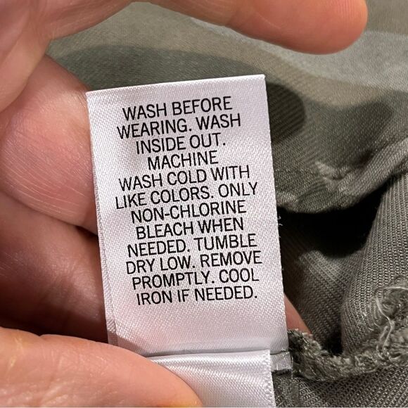 SO Camouflage Long Sleeve Shirt Dress size medium - Picture 10 of 13